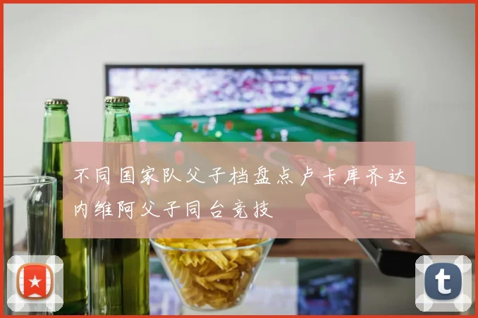 不同国家队父子档盘点卢卡库齐达内维阿父子同台竞技